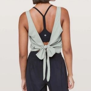 Lululemon Its A Tie Crop Tank
